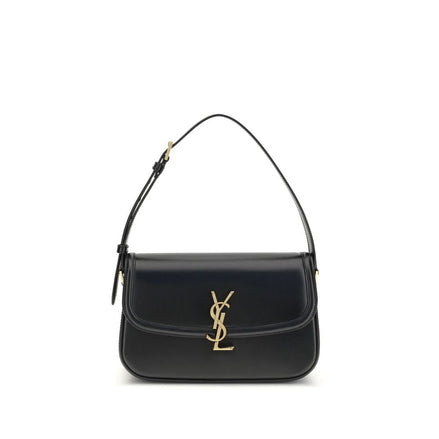 Saint Laurent Black Calf Leather Bos Taurus Shoulder Bag Saint Laurent