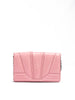 Ferrari Pink GT patent leather bag with chain Ferrari