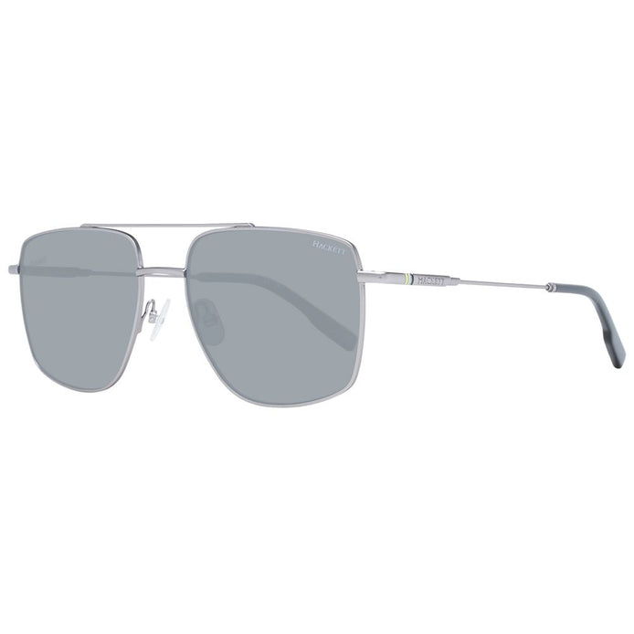 Hackett Gray Metal Sunglasses Hackett