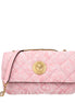 Versace Pink Fabric Shoulder Bag Versace