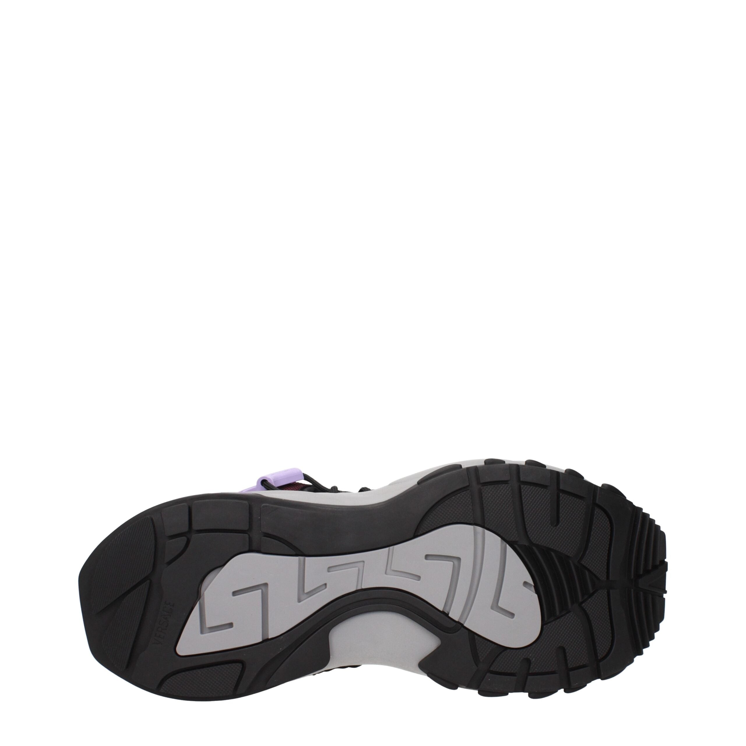 Versace Multicolor Leather Athletic Sneakers Versace