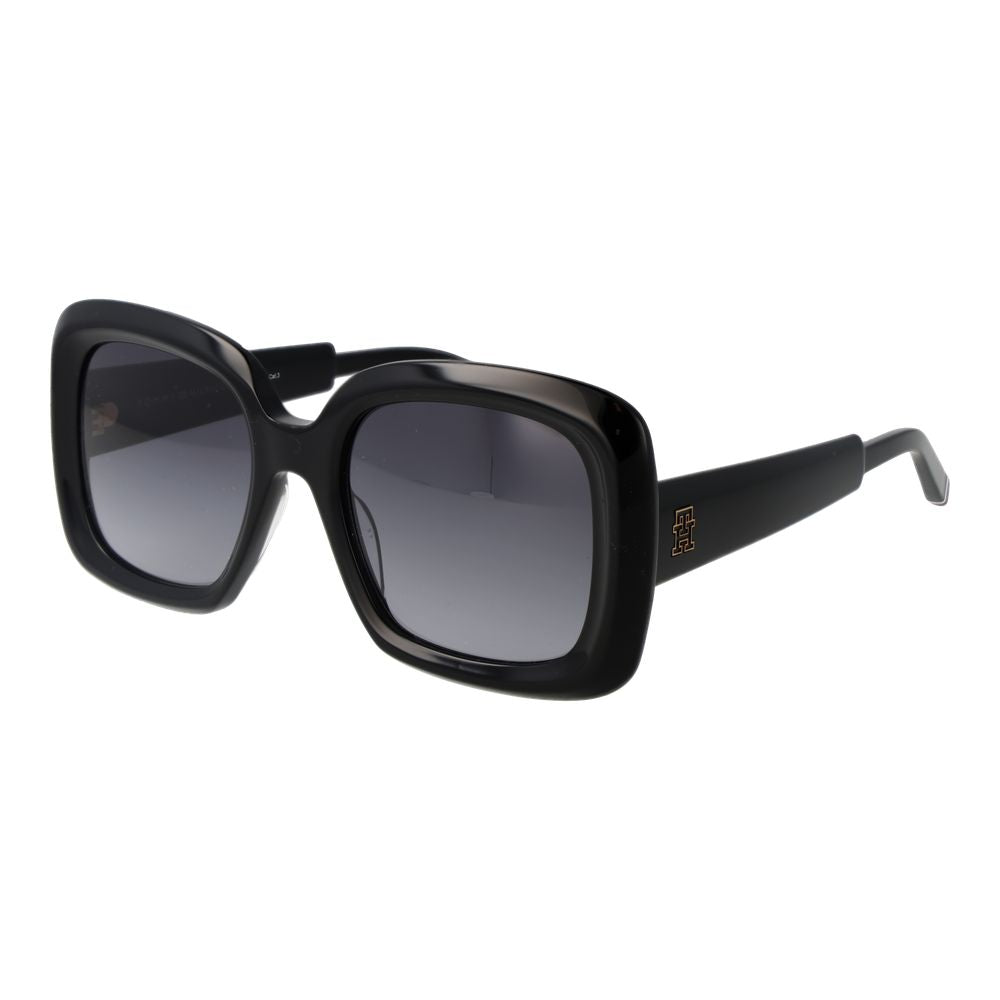 Tommy Hilfiger Black Acetate Sunglasses Tommy Hilfiger
