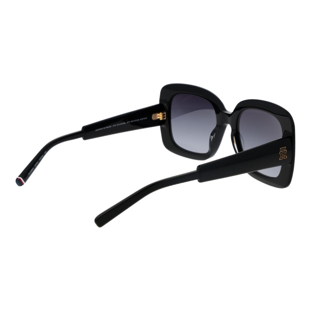 Tommy Hilfiger Black Acetate Sunglasses Tommy Hilfiger