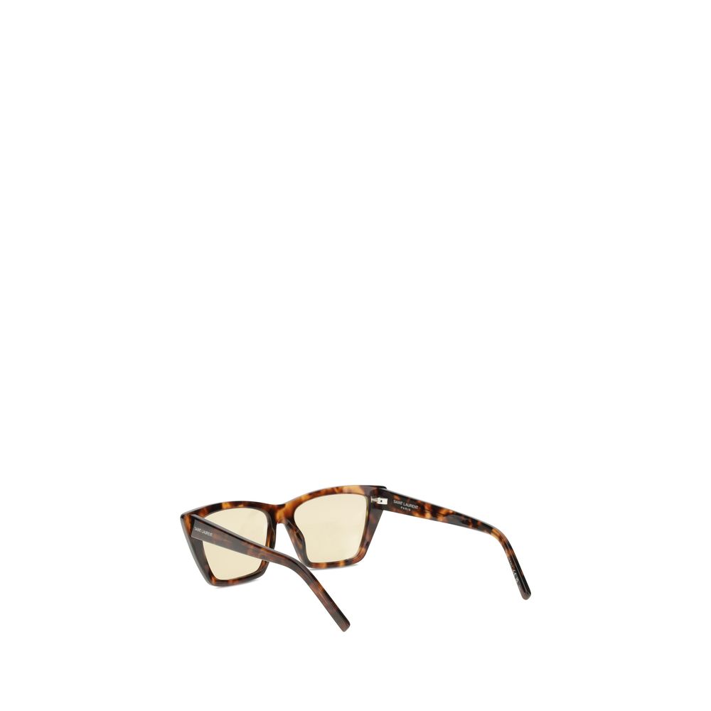 Saint Laurent Beige Acetate Sunglasses Saint Laurent