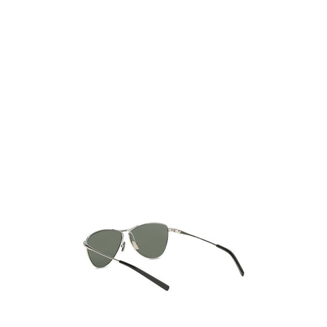 Saint Laurent Silver Metal Sunglasses Saint Laurent