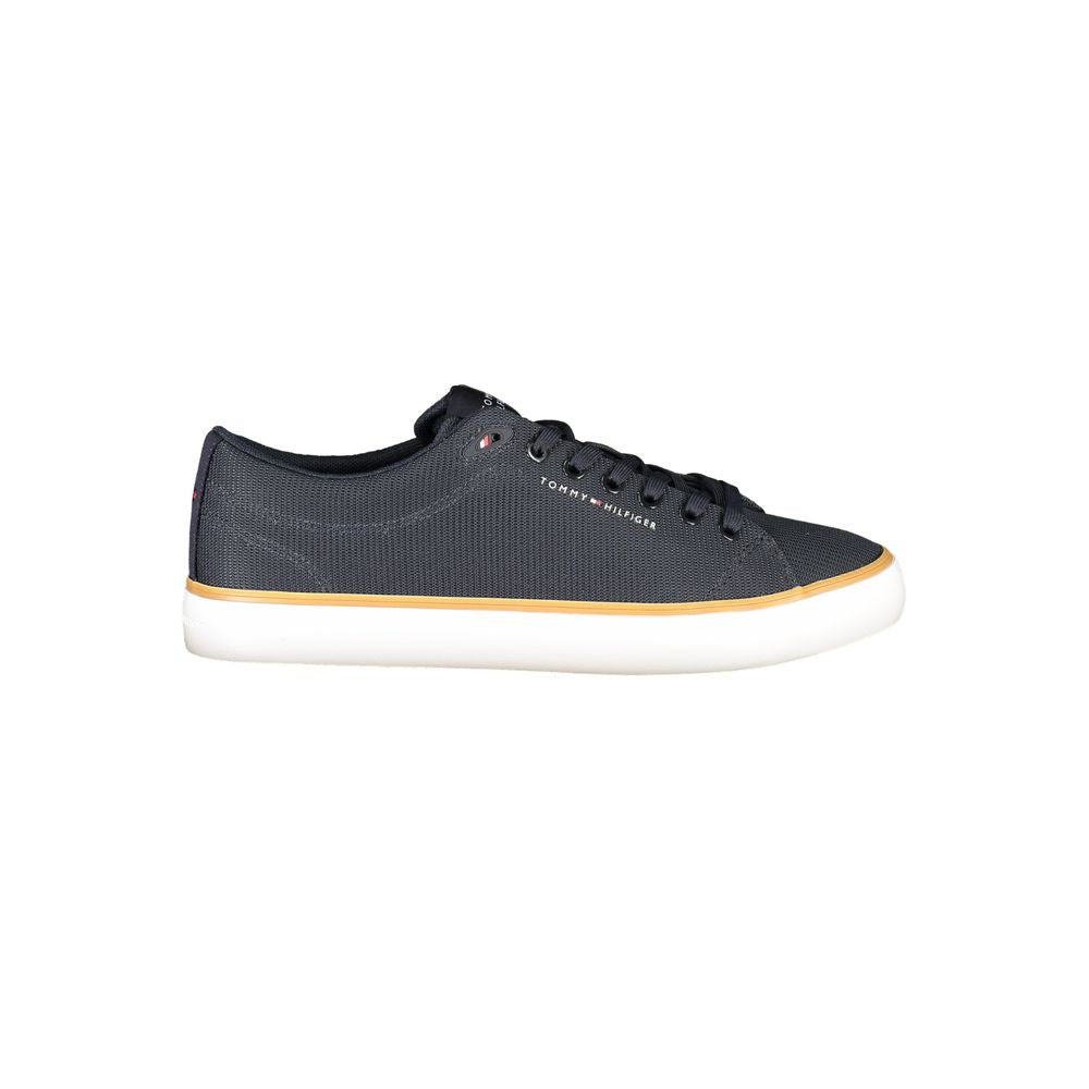 Tommy Hilfiger Blue Polyester Men Sneaker Tommy Hilfiger