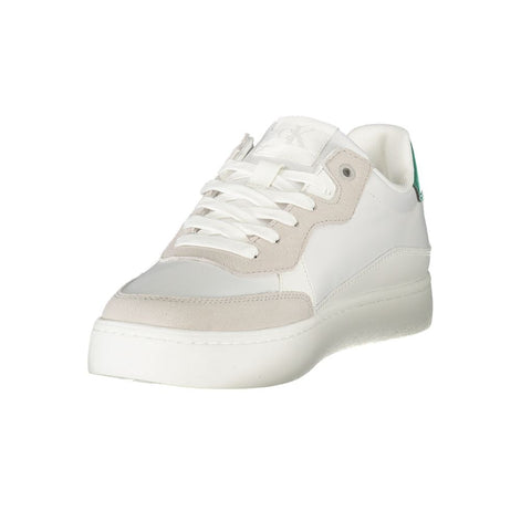 Calvin Klein White Leather Men Sneaker Calvin Klein