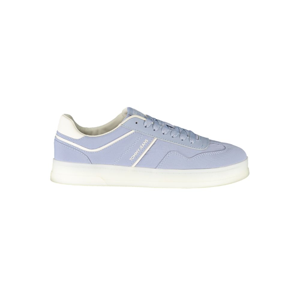 Tommy Hilfiger Blue Leather Women Sneaker Tommy Hilfiger