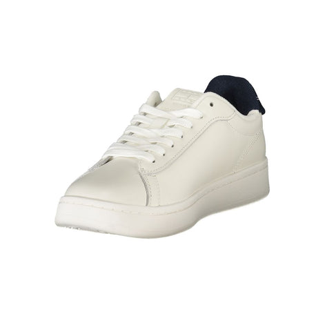 Tommy Hilfiger White Leather Women Sneaker Tommy Hilfiger