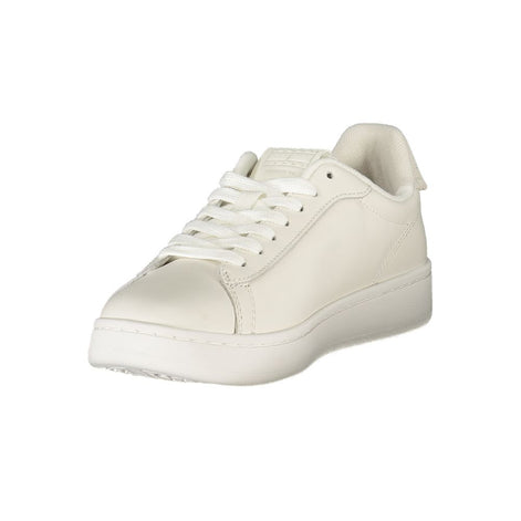 Tommy Hilfiger White Leather Women Sneaker Tommy Hilfiger