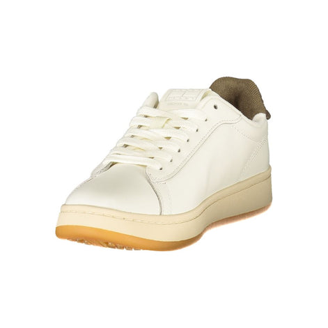 Tommy Hilfiger White Leather Women Sneaker Tommy Hilfiger