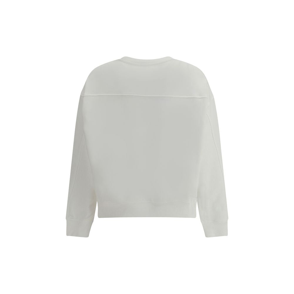 PINKO White Cotton Sweatshirt PINKO
