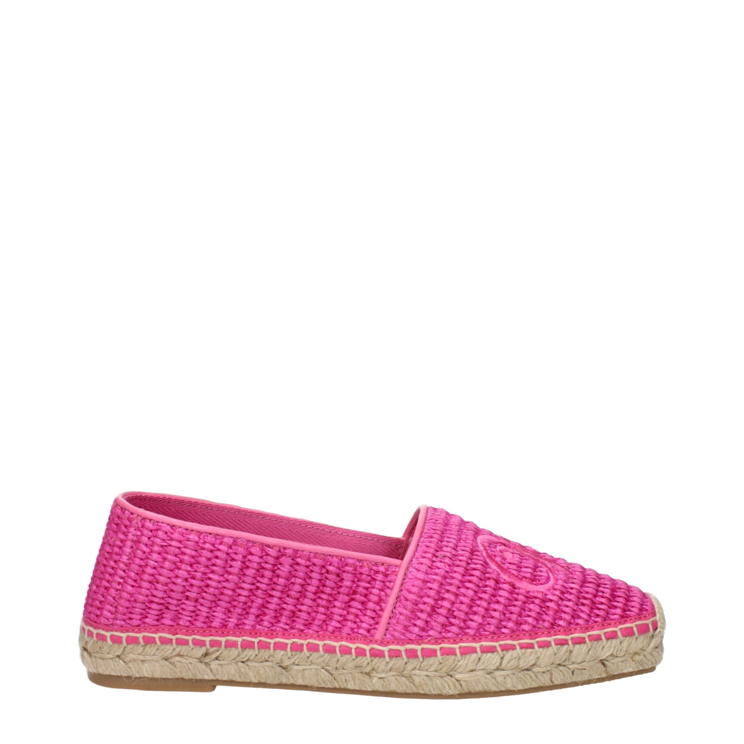 Max Mara Pink Fabric Espadrilles Max Mara