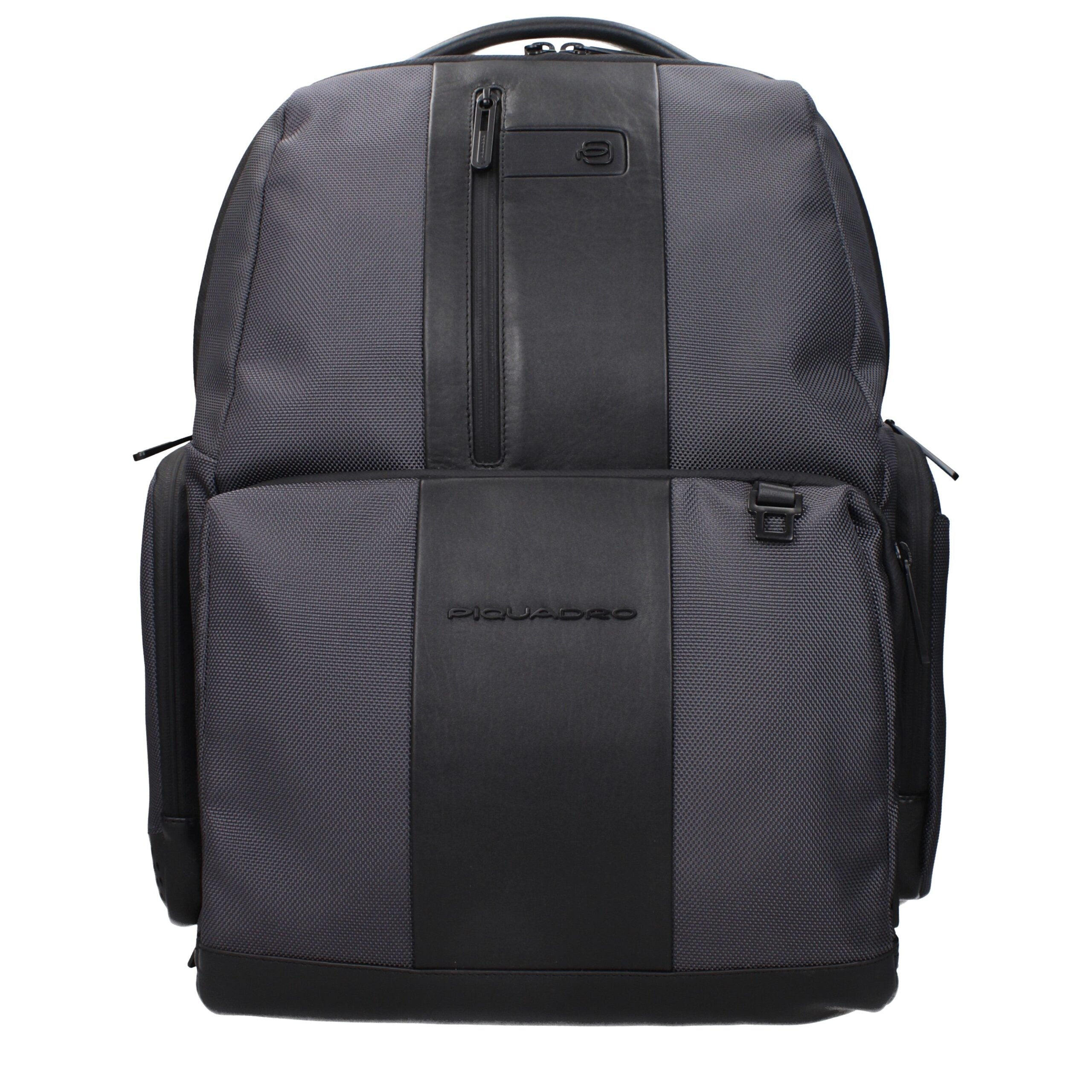 Piquadro Gray Nylon Backpack Piquadro