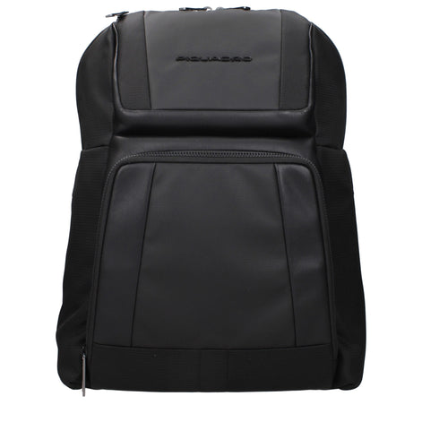 Piquadro Black Nylon Backpack Piquadro