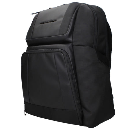 Piquadro Black Nylon Backpack Piquadro