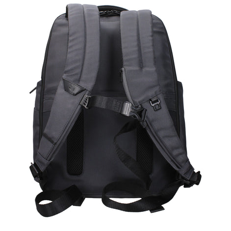 Piquadro Gray Nylon Backpack Piquadro