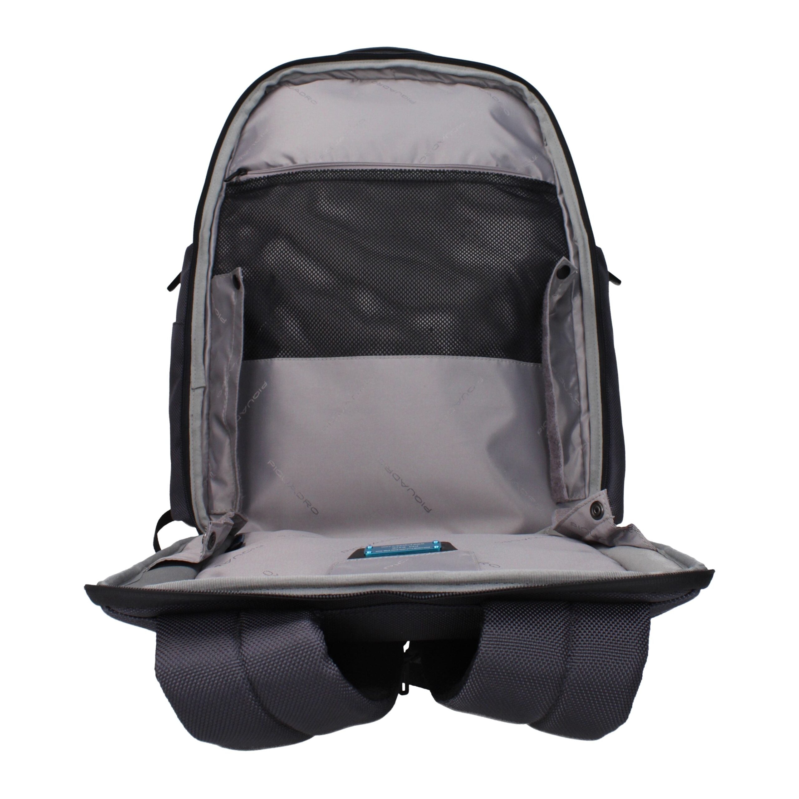 Piquadro Gray Nylon Backpack Piquadro