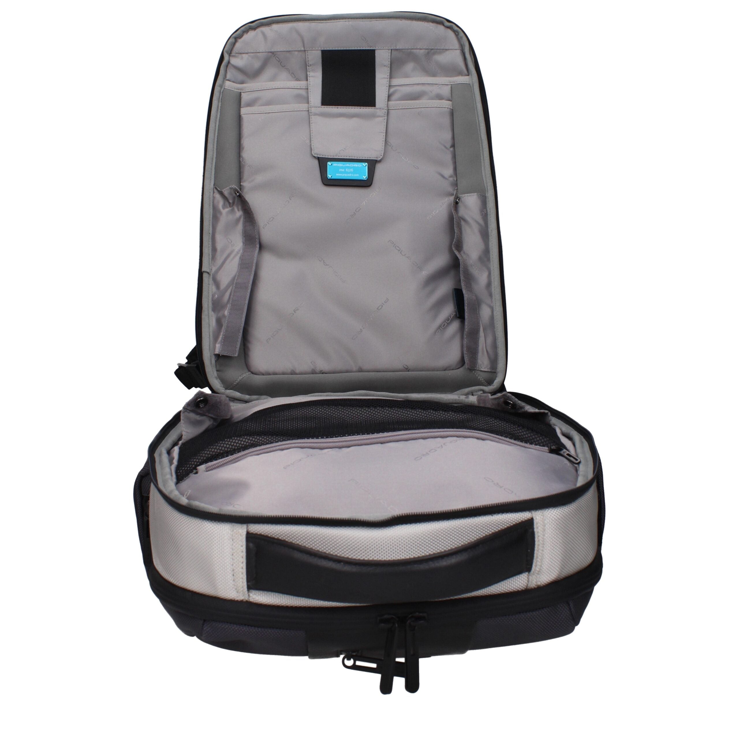 Piquadro Gray Nylon Backpack Piquadro