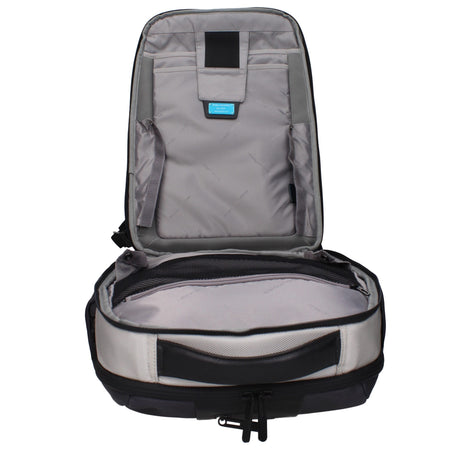 Piquadro Gray Nylon Backpack Piquadro