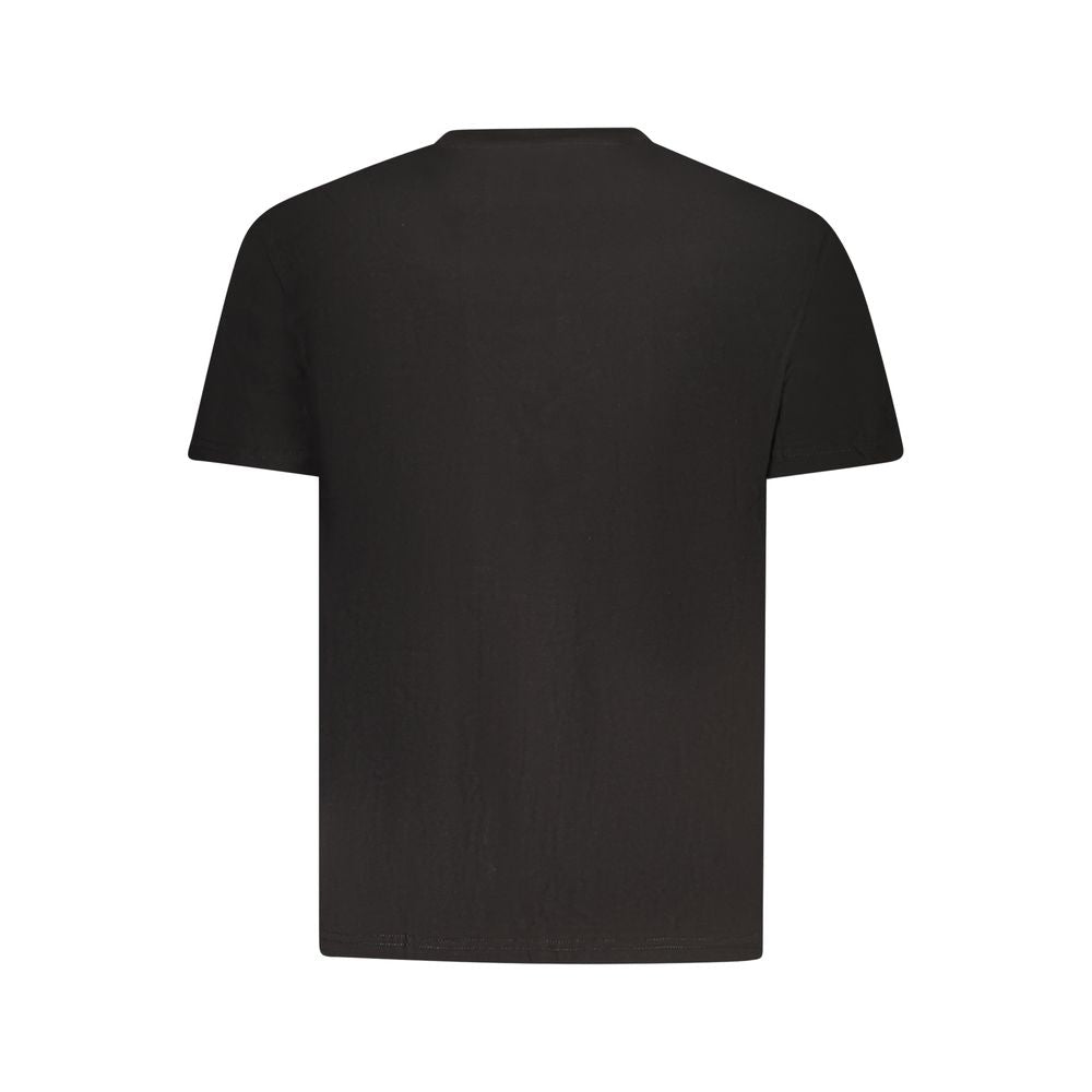 Tommy Hilfiger Black Cotton Men T-Shirt Tommy Hilfiger