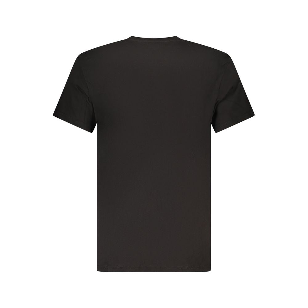 Tommy Hilfiger Black Cotton Men T-Shirt Tommy Hilfiger
