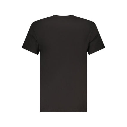 Tommy Hilfiger Black Cotton Men T-Shirt Tommy Hilfiger