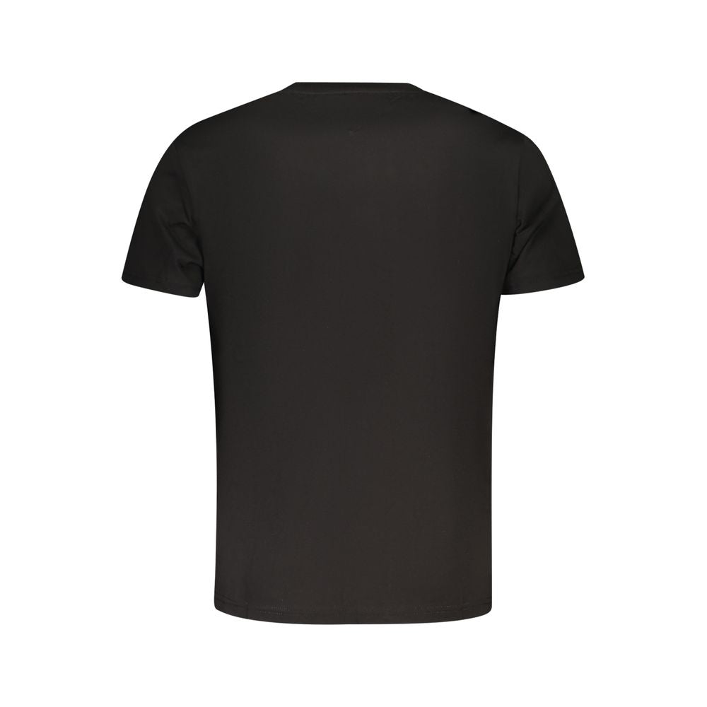 Tommy Hilfiger Black Cotton Men T-Shirt Tommy Hilfiger