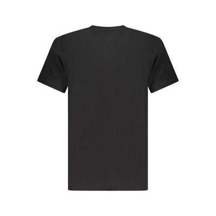 Tommy Hilfiger Black Cotton Men T-Shirt Tommy Hilfiger