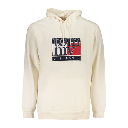Tommy Hilfiger White Cotton Men Sweater Tommy Hilfiger