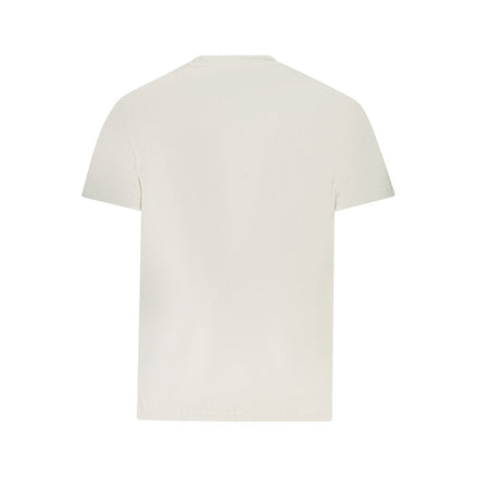 Tommy Hilfiger White Cotton Men T-Shirt Tommy Hilfiger