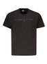 Tommy Hilfiger Black Cotton Men T-Shirt Tommy Hilfiger