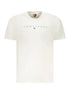 Tommy Hilfiger White Cotton Men T-Shirt Tommy Hilfiger
