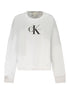 Calvin Klein White Cotton Women Sweatshirt Calvin Klein