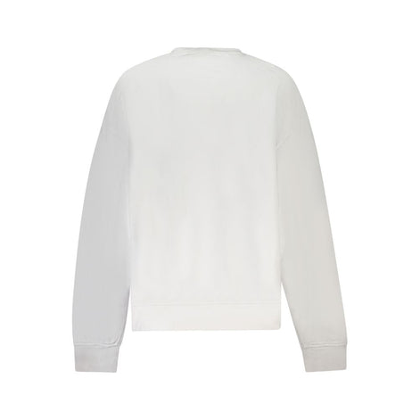 Calvin Klein White Cotton Women Sweatshirt Calvin Klein