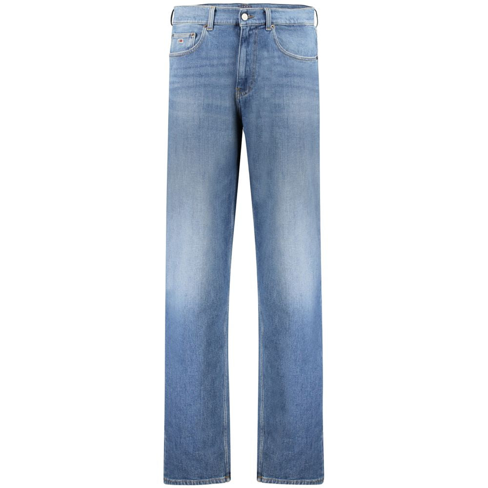 Tommy Hilfiger Blue Cotton Men Jeans Tommy Hilfiger