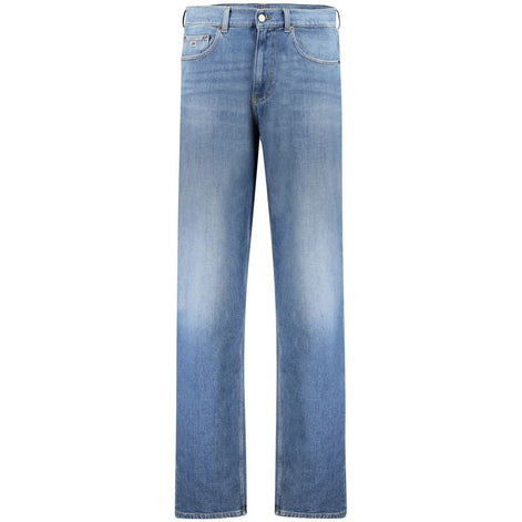 Tommy Hilfiger Blue Cotton Men Jeans Tommy Hilfiger