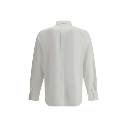 Saint Laurent White Cotton Dress Shirt Saint Laurent