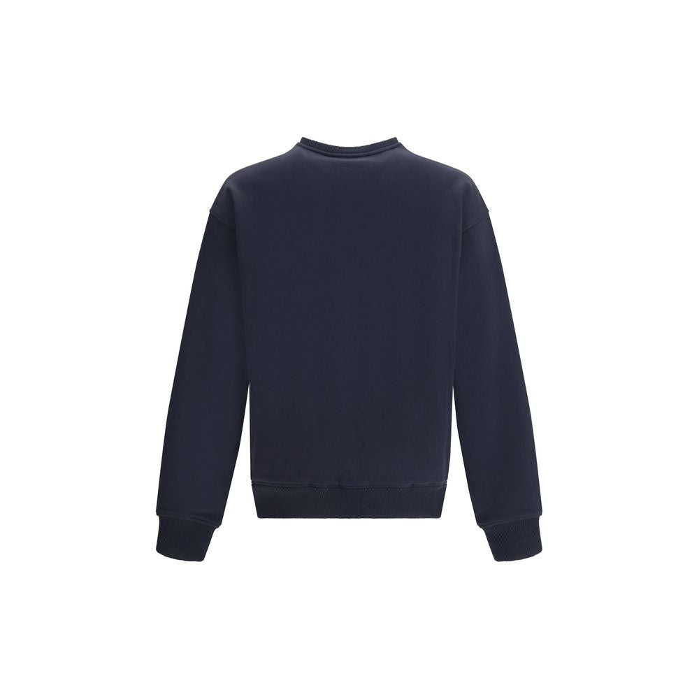 Dolce & Gabbana Blue Cotton Sweatshirt Dolce & Gabbana