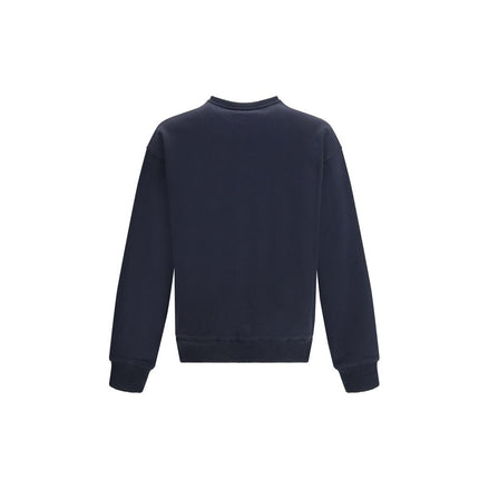 Dolce & Gabbana Blue Cotton Sweatshirt Dolce & Gabbana