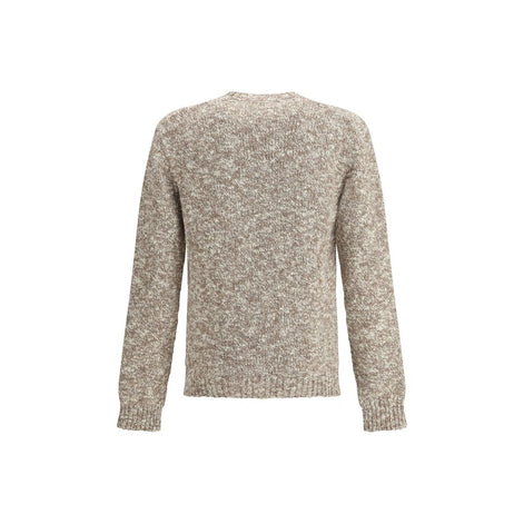 Dolce & Gabbana Multicolor Fleece Wool Sweatshirt Dolce & Gabbana