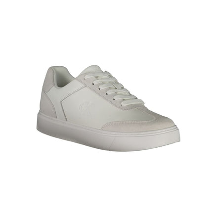 Calvin Klein White Leather Men Sneaker Calvin Klein