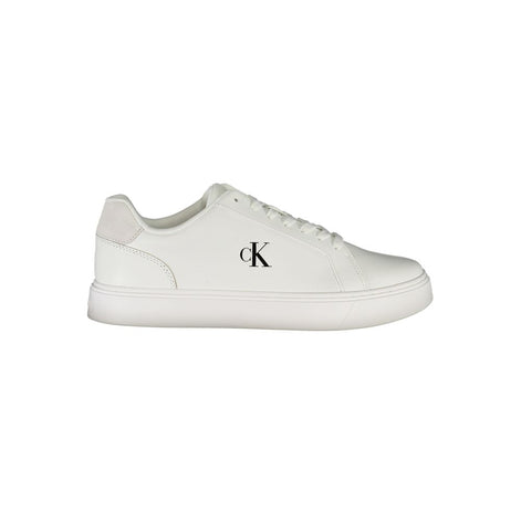 Calvin Klein White Leather Men Sneaker Calvin Klein