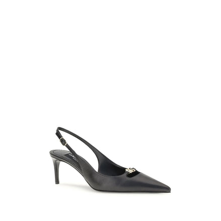 Dolce & Gabbana Black Goatskin High Heel Pumps Dolce & Gabbana