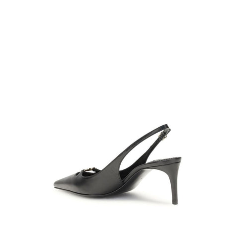 Dolce & Gabbana Black Goatskin High Heel Pumps Dolce & Gabbana