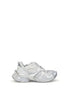 Balenciaga Silver Rubber Athletic Sneakers Balenciaga