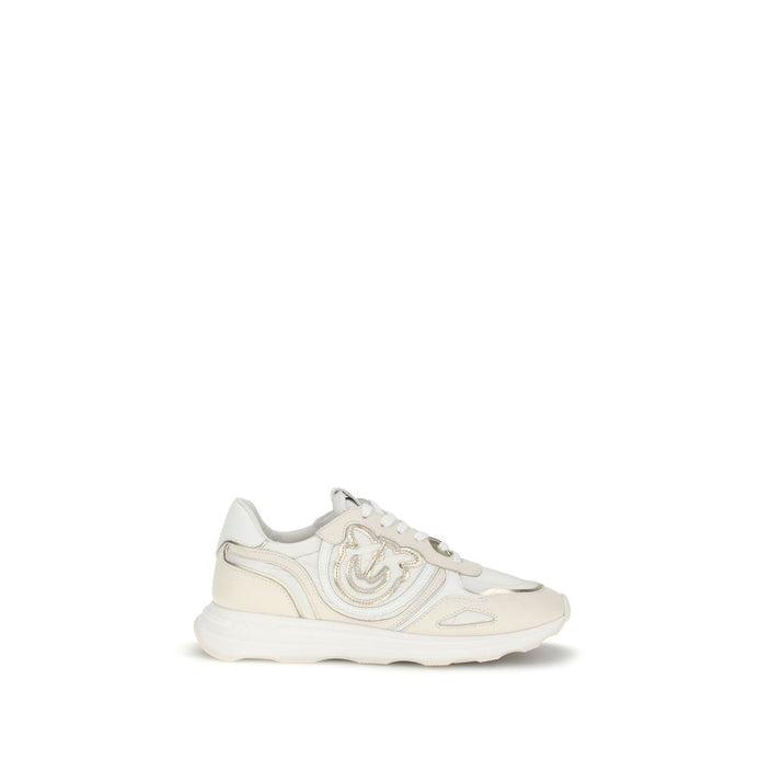 PINKO White Cotton Athletic Sneakers PINKO
