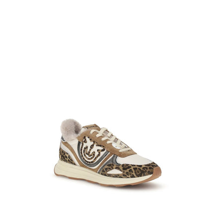 PINKO Multicolor Leather Chunky Sneakers PINKO