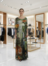 Dolce & Gabbana Multicolor Silk Jungle Print Women Maxi Dress Dolce & Gabbana