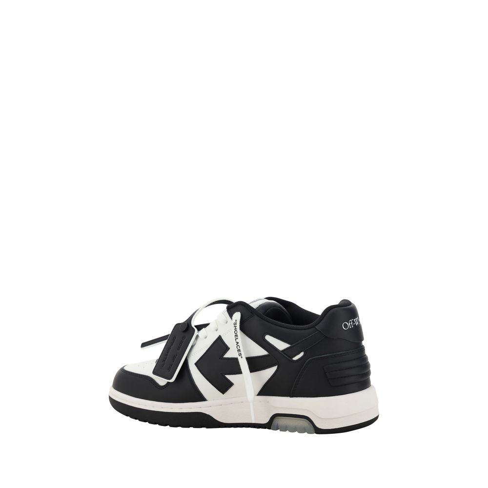 Off-White Black Rubber Low Top Sneakers Off-White